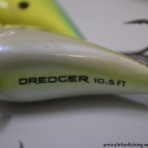 Dredger 10.5 - Kedalaman maksimum sekitar 10.5-11.5 ft